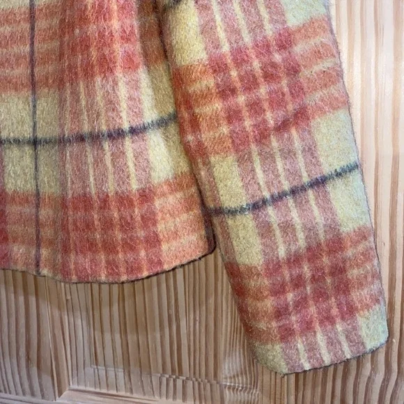 NOUVEAUX Multi-color Women’s Wool Blend Jacket Size 10 Made in El Salvador - Picture 14 of 16